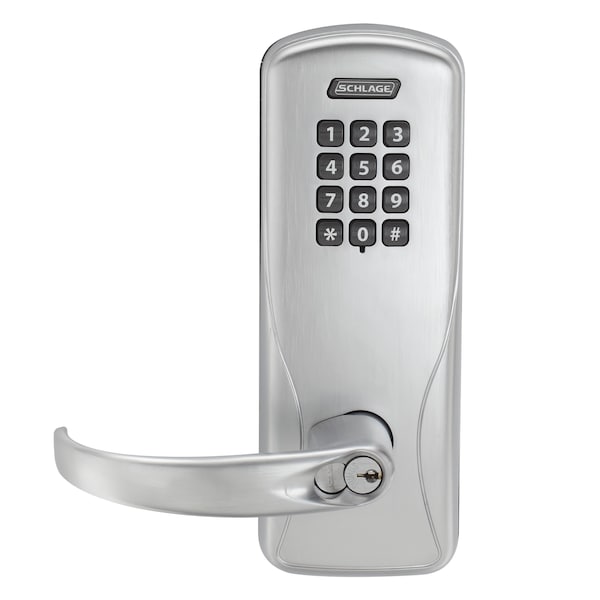 Standalone Keypad Programmable Electronic Lock Mortise Classroom / Storeroom Keypad Sparta Lever wit